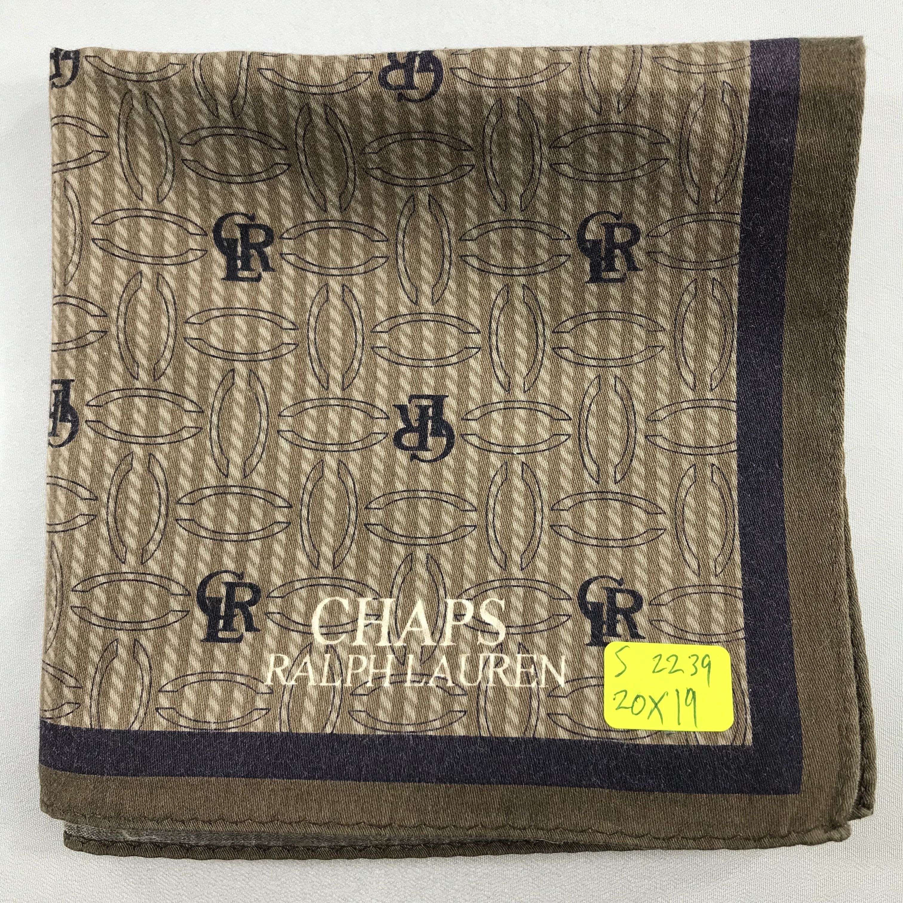 Chaps Ralph Lauren × Vintage Chaps Ralph Lauren Bandana / Handkerchief/Neckerchief -S2239 Size ONE SIZE - 5 Thumbnail