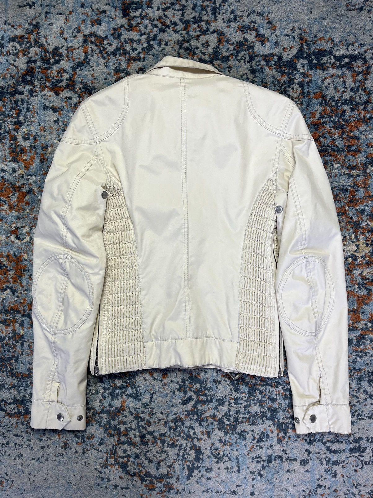 Belstaff × Vintage Vintage 90s Belstaff Gangster 1969 cropped biker jacket Size L / US 10 / IT 46 - 4 Thumbnail