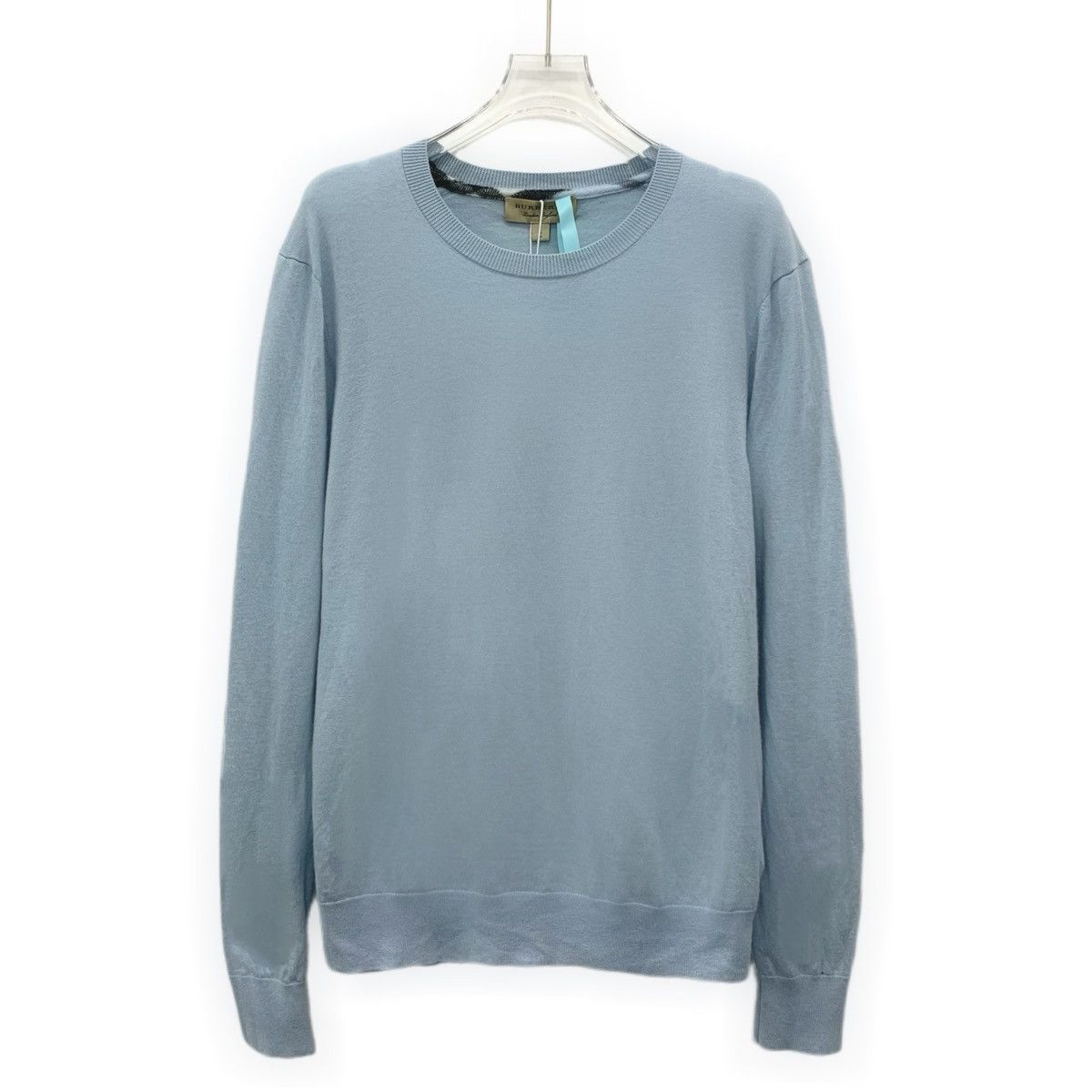 Burberry Burberry Blue Crew Neck Cashmere Knit Sweater K26WX Size US S / EU 44-46 / 1 - 1 Thumbnail