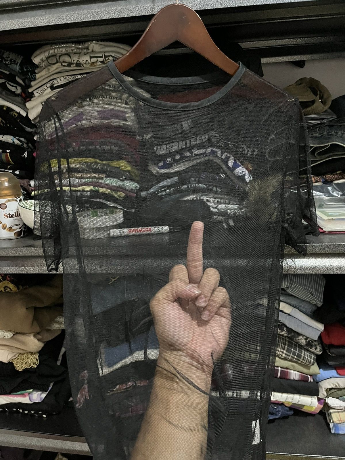 If Six Was Nine Japanese mesh tee archive Size US M / EU 48-50 / 2 - 2 Thumbnail