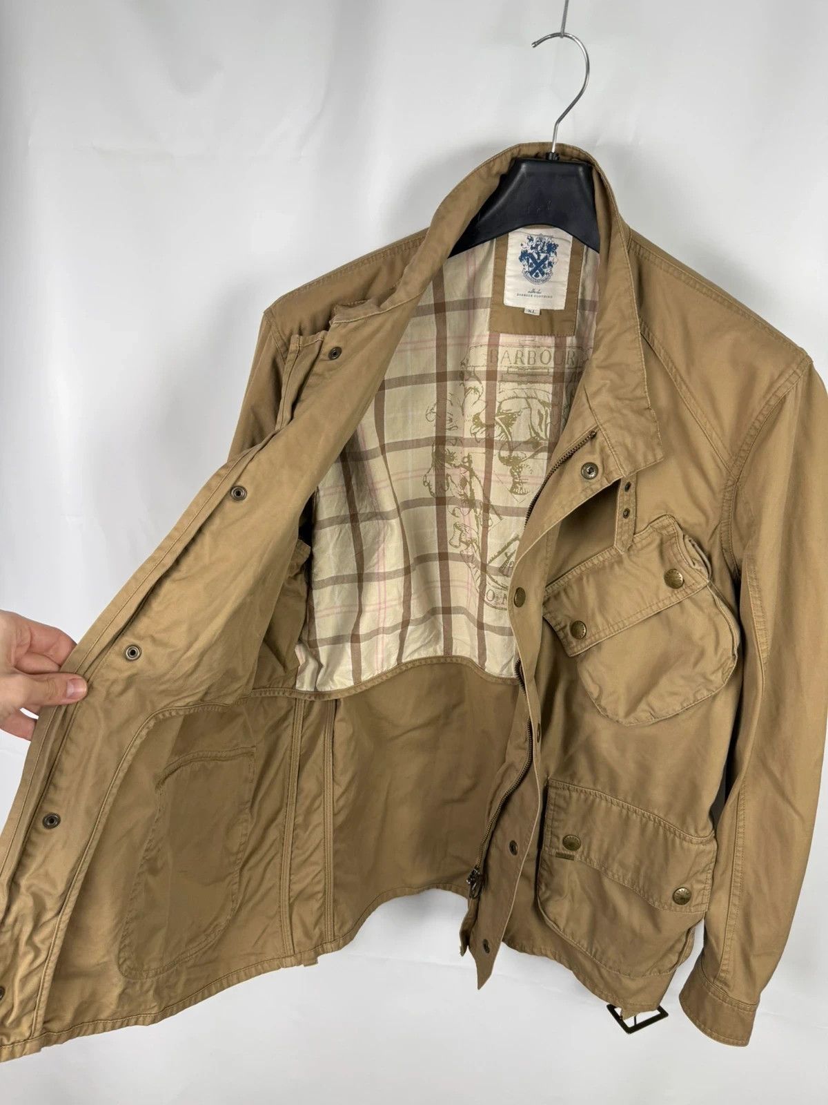 Barbour Barbour International Vintage Jacket Belted size XL Size US XL / EU 56 / 4 - 12 Thumbnail