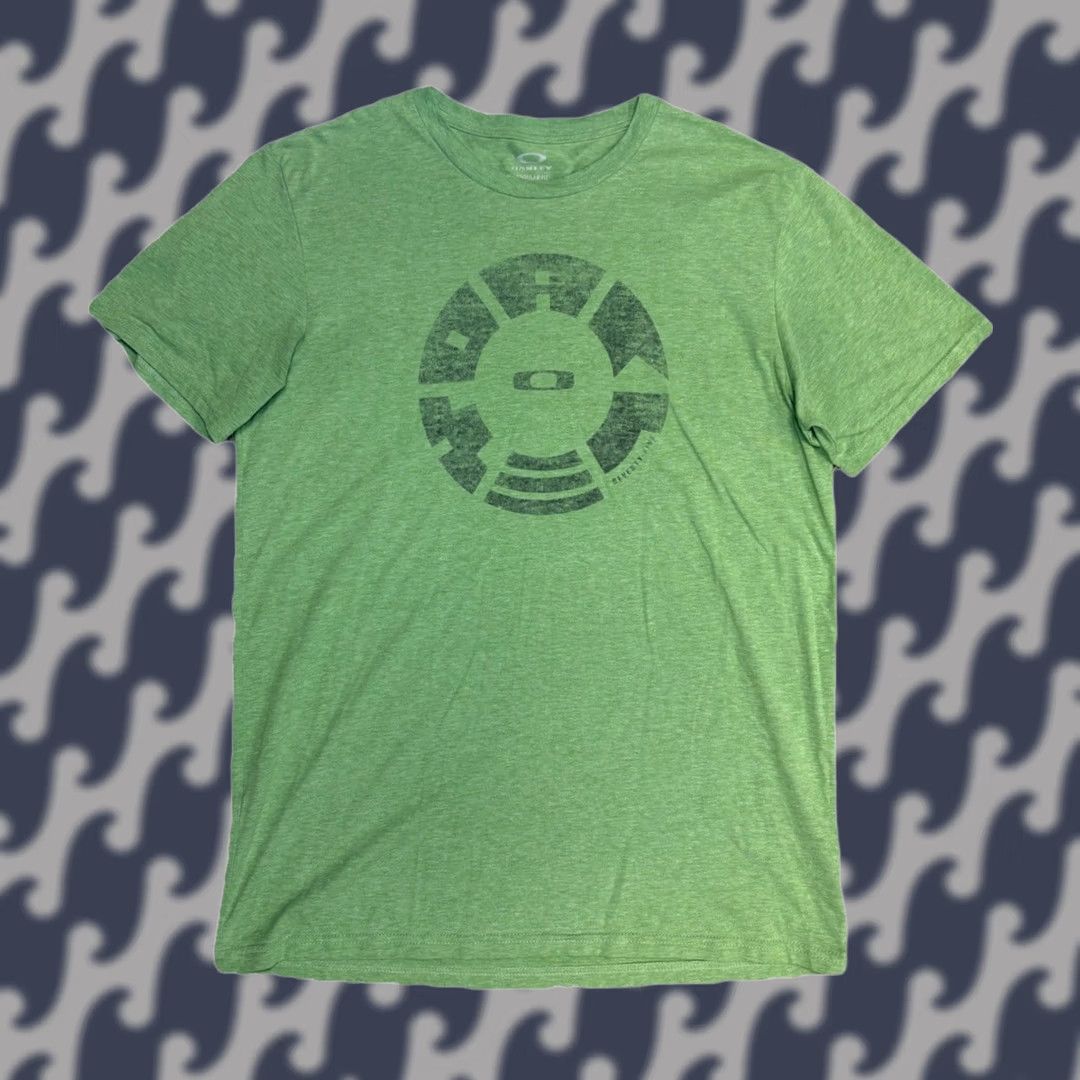 Oakley Oakley 2YK Faded Graphic Seventy-Five Short Sleeve T-Shirt Green Men’s Size M Size US M / EU 48-50 / 2 - 1 Thumbnail