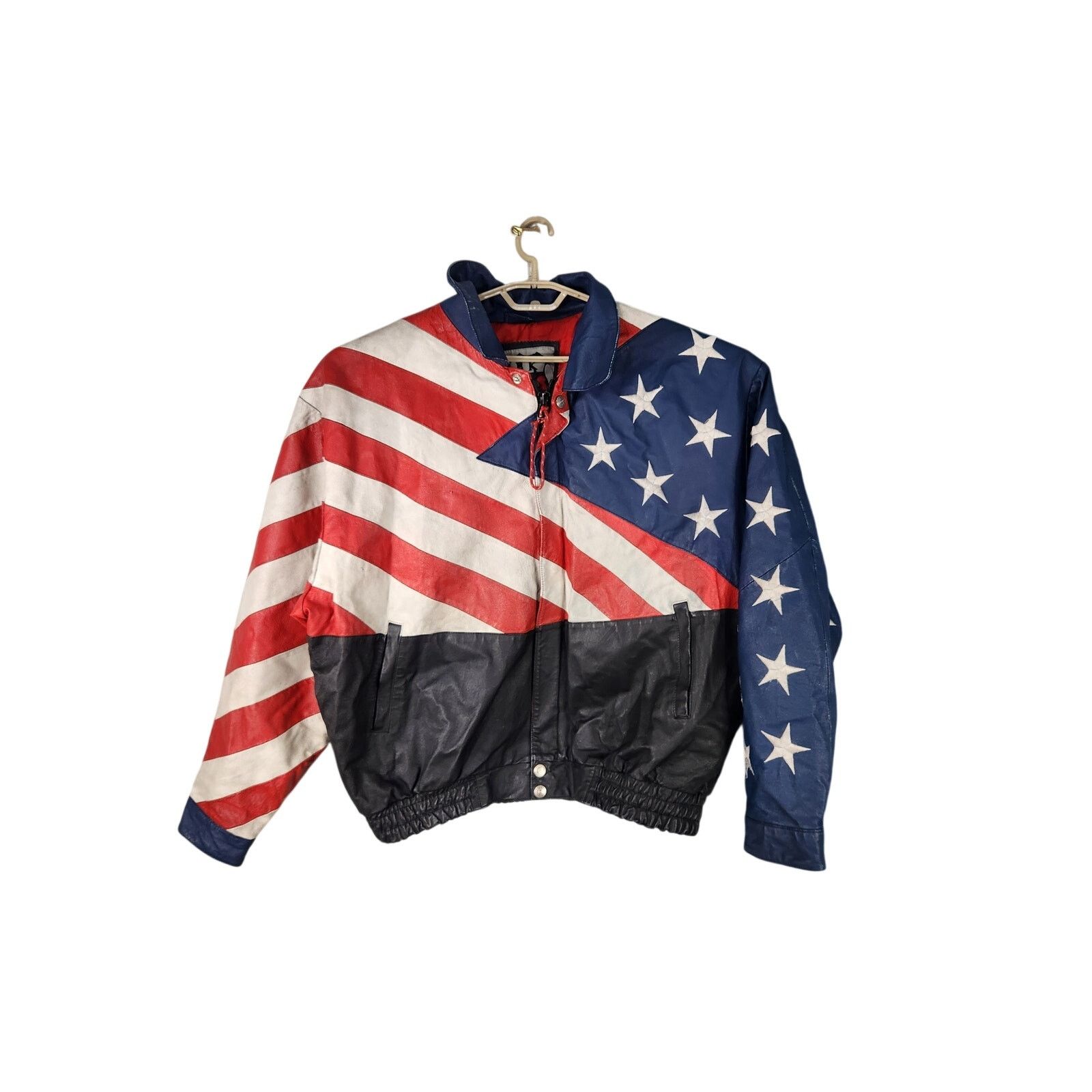 Other Vintage USA Leather Jacket Men's 2X Size US XXL / EU 58 / 5 - 2 Thumbnail