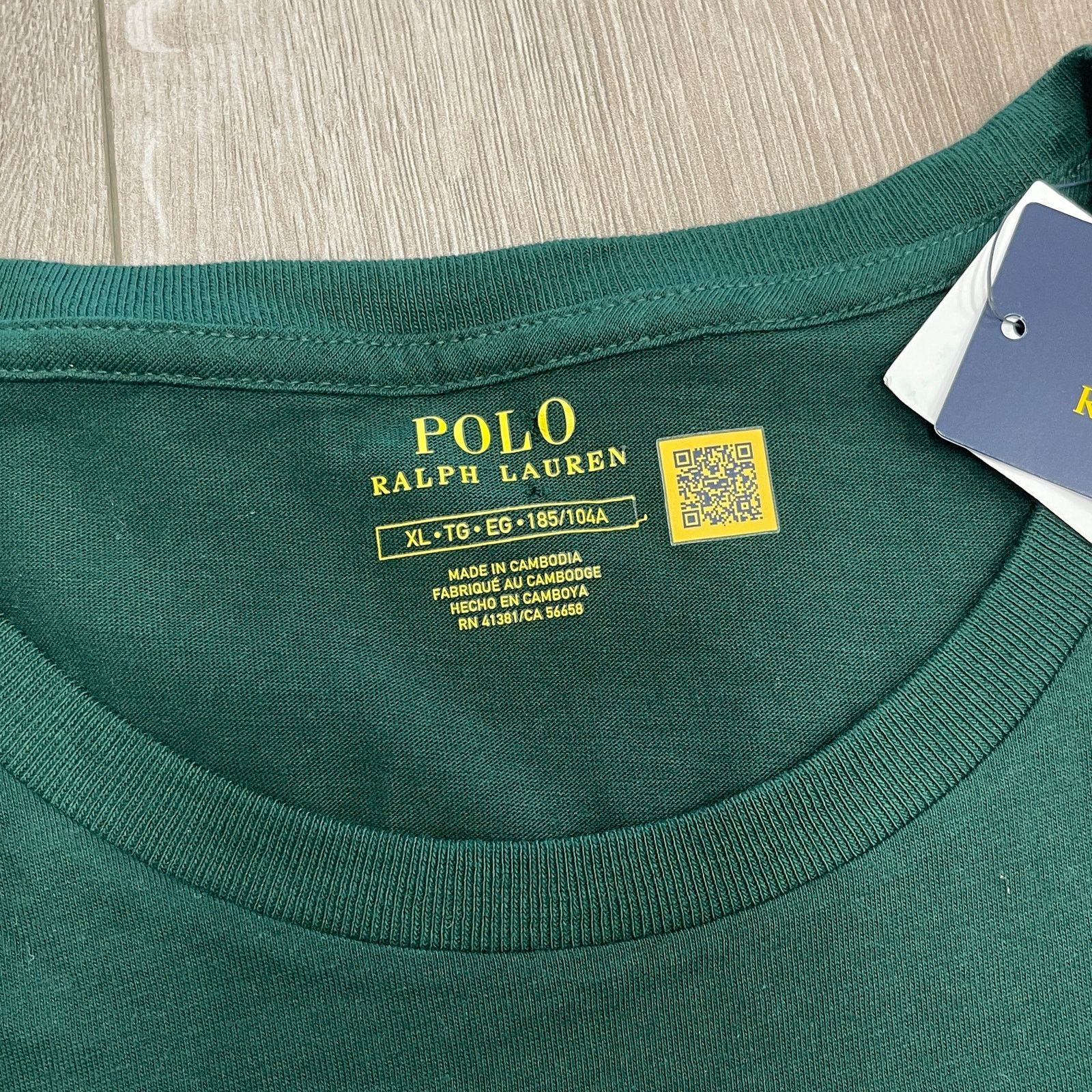 Polo Ralph Lauren Polo Ralph Lauren green Long Sleeve Shirt Top size XL B19 Size US XL / EU 56 / 4 - 4 Thumbnail