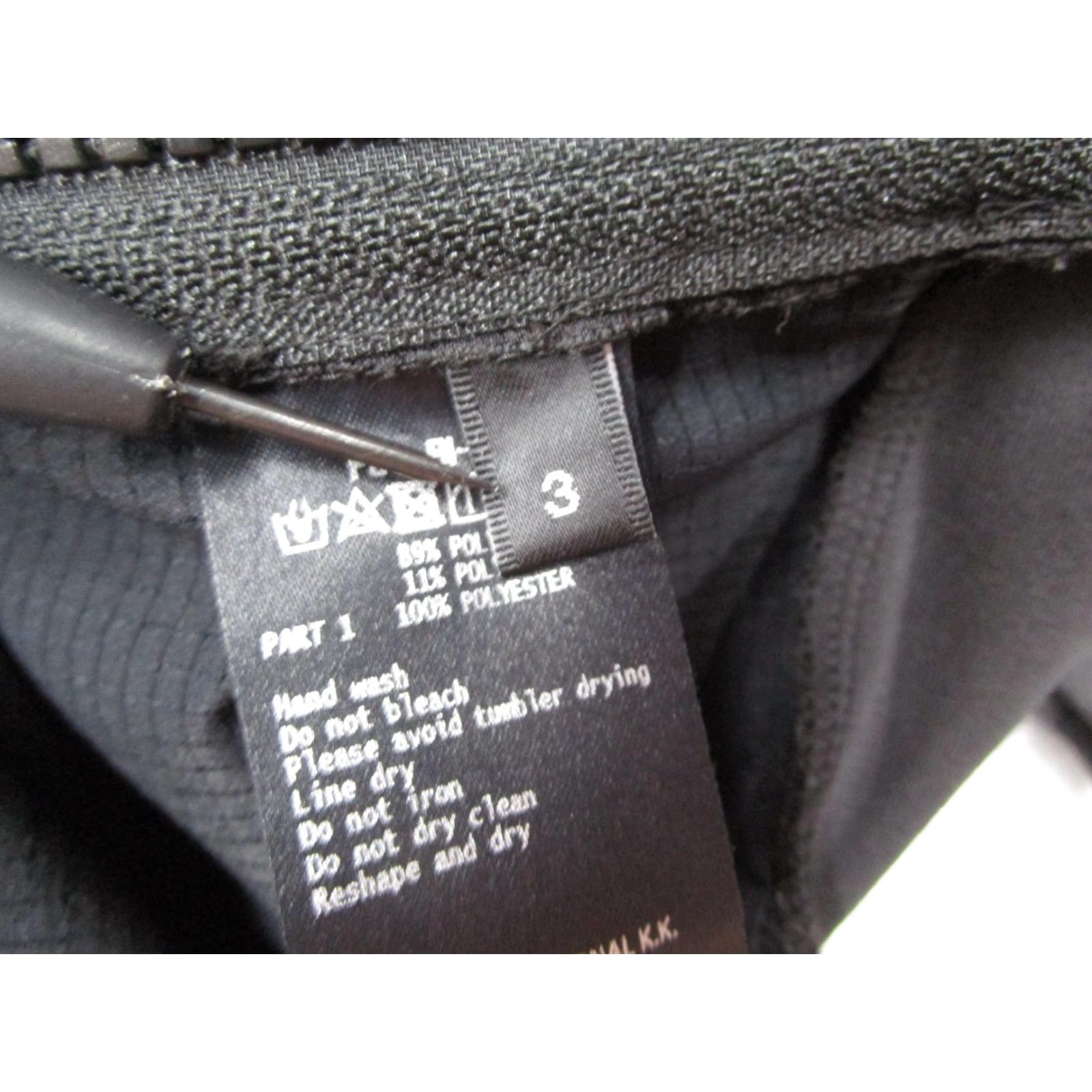 Vintage Fumito Ganryu Jacket Mens Large Black Softshell Full Zip Made Japan FU1-BI-11 Size US L / EU 52-54 / 3 - 3 Thumbnail