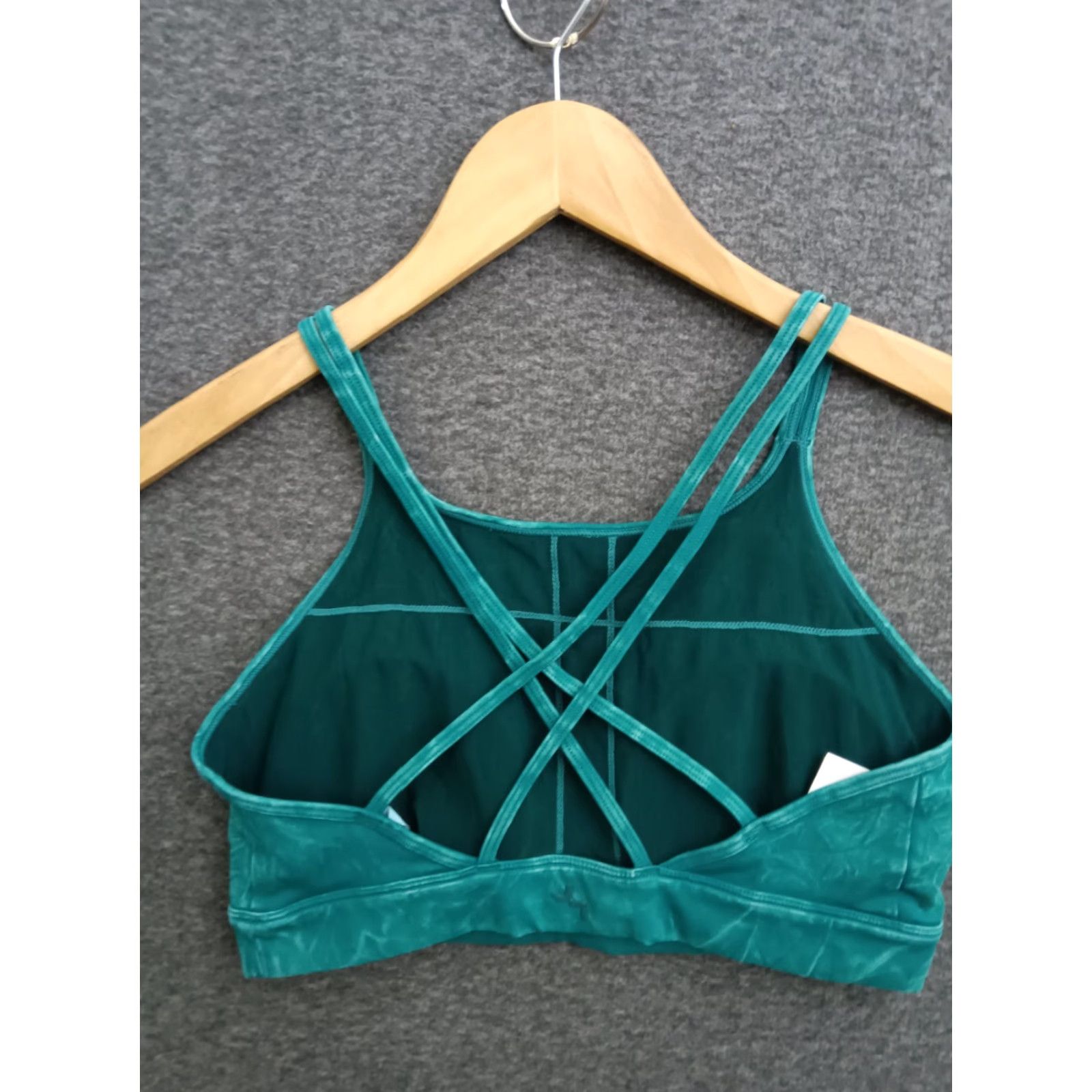 Vintage JoyLab Women's Sport Bra Cross Back Shirt S Green Size ONE SIZE - 2 Thumbnail