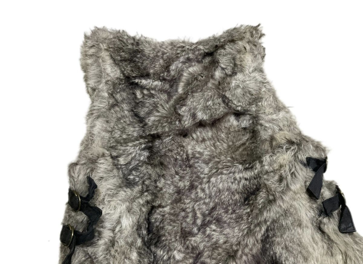 14th Addiction × If Six Was Nine × Tornado Mart 🔥Rare Y2K Archived Tornado Mart Faux Fur Vest Size US M / EU 48-50 / 2 - 6 Thumbnail