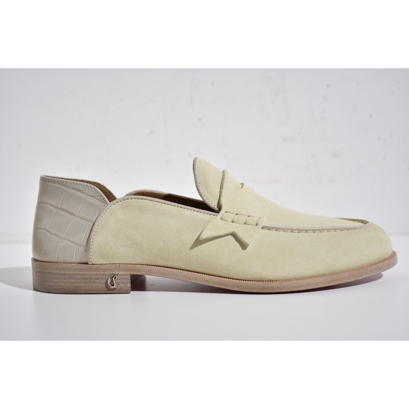 Christian Louboutin Christian Louboutin Panna Cotta Beige Dress Loafer 43 10 Size US 10 / EU 43 - 2 Thumbnail