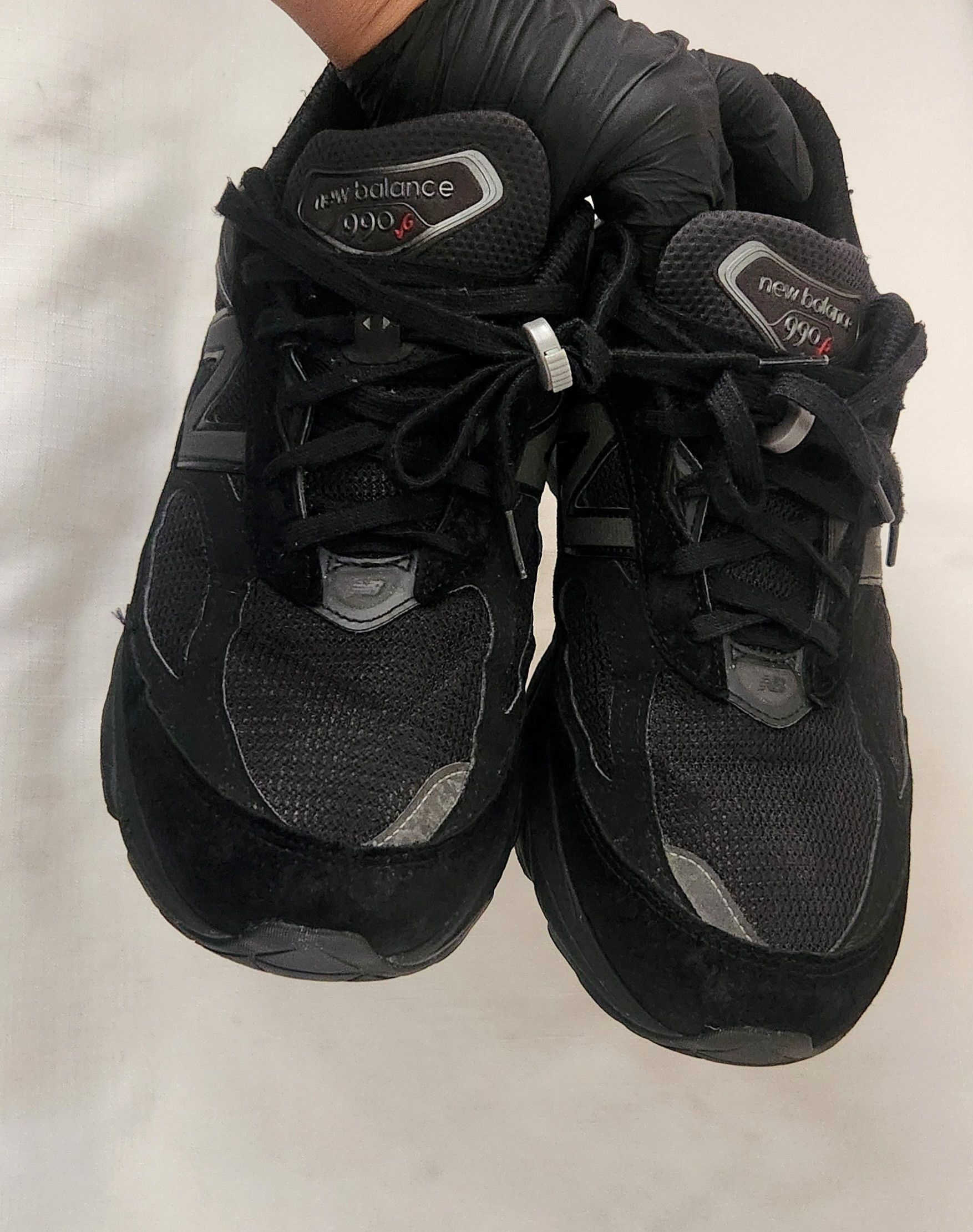 New Balance New Balance 990v6 Made in USA Triple Black SZ 11.5 X-Wide 4E Size US 11.5 / EU 44-45 - 7 Thumbnail