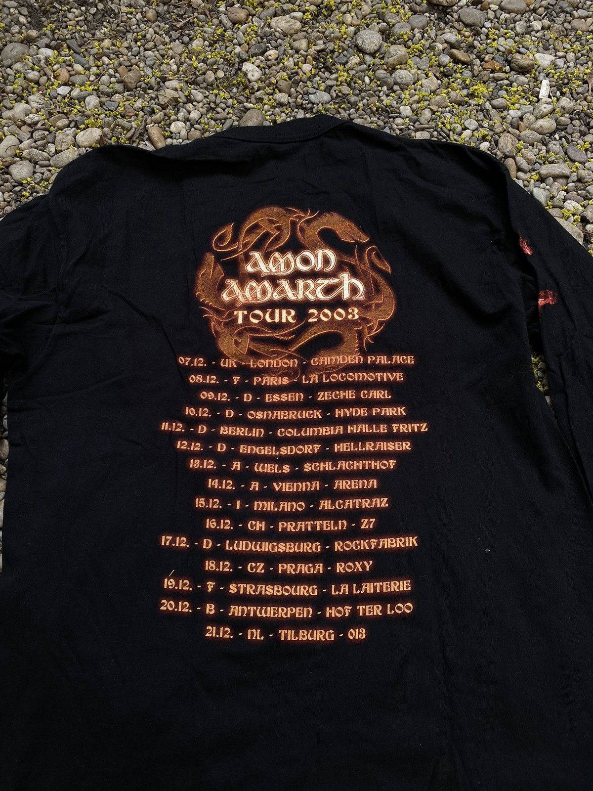 Band Tees × Vintage Vintage 2003 Amon Amarch Tour Longsleeve Size US XL / EU 56 / 4 - 9 Thumbnail
