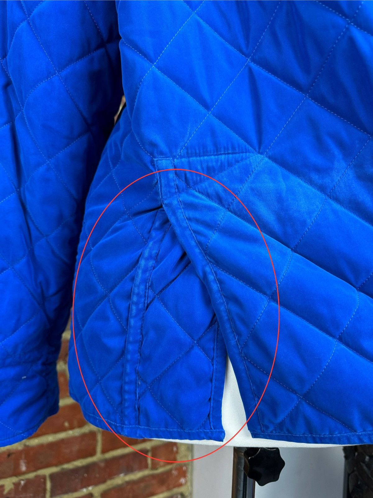 Etro × Vintage ETRO Milano Silk Quilted Blue Jacket Size M / US 6-8 / IT 42-44 - 19 Thumbnail