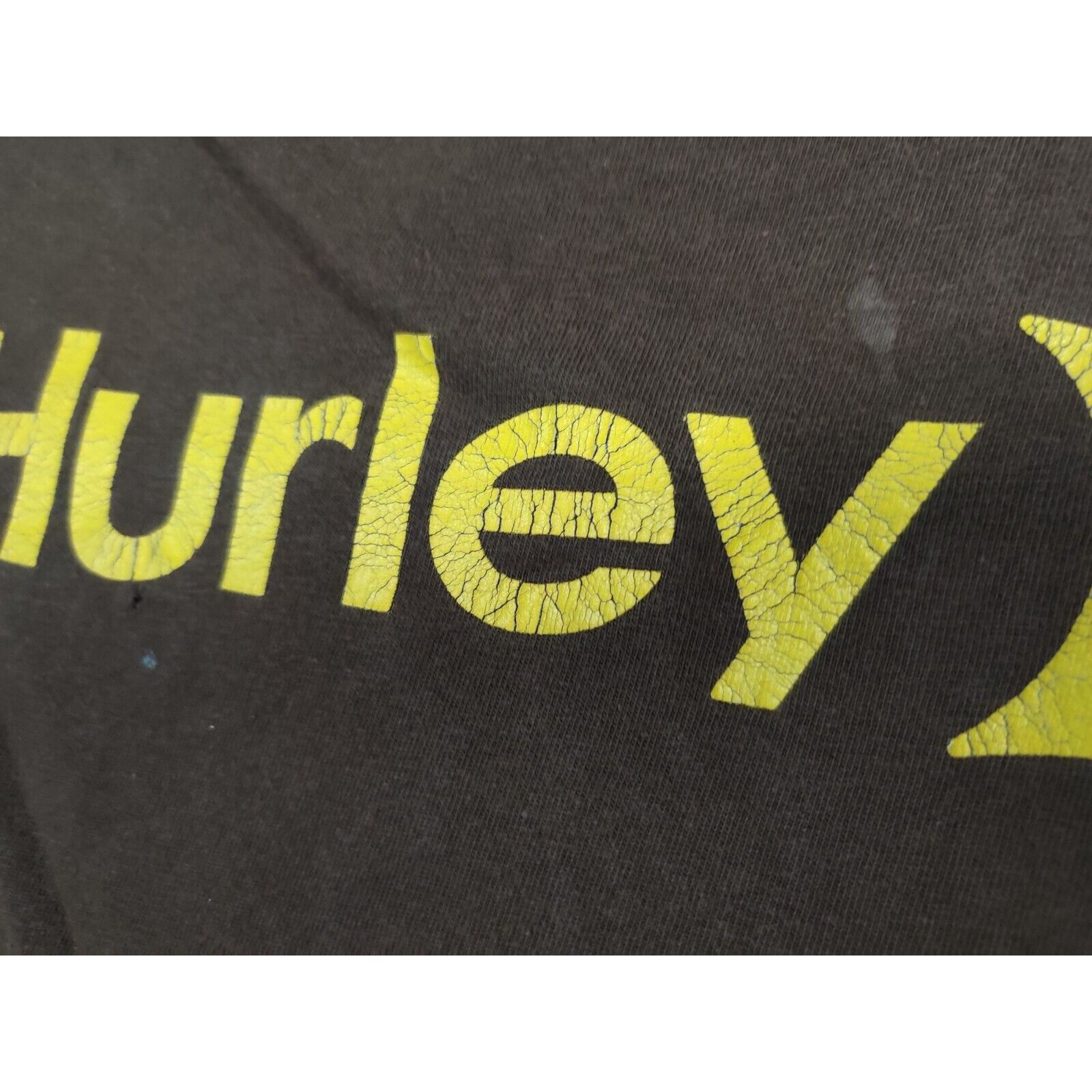 Hurley Hurley Shirt Adult Mens XL Brown Yellow Spell Out Logo Surf Size US XL / EU 56 / 4 - 3 Thumbnail