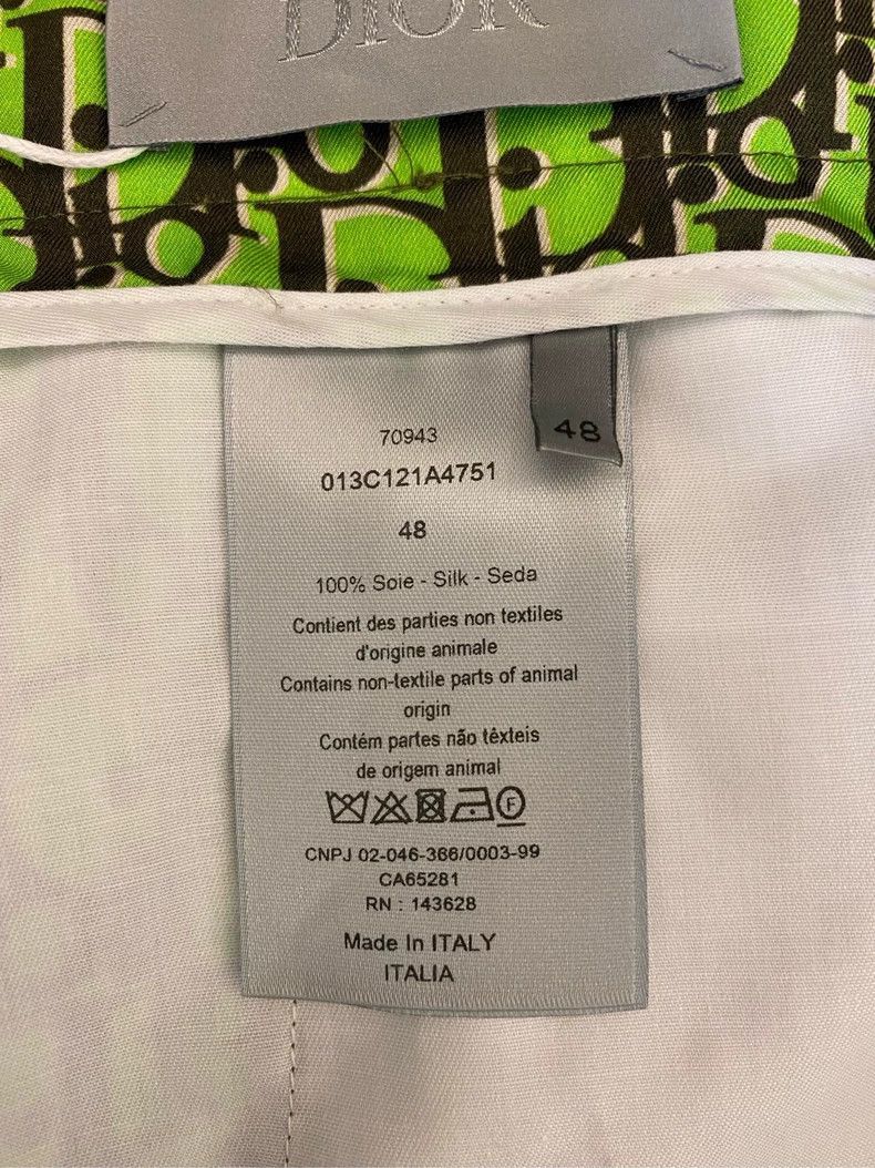 Dior Dior Old flower mulberry silk shorts 2503-Nextarrow Size US 32 / EU 48 - 5 Thumbnail