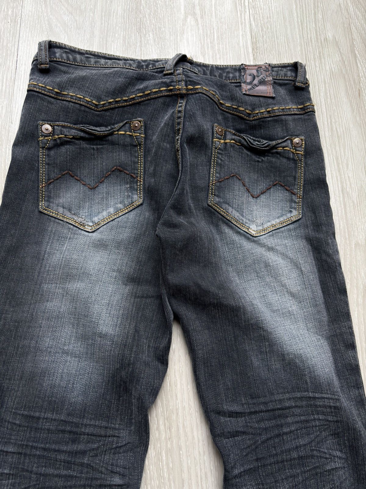 Japanese Brand VERTGARMENTS lace up flare jeans Size US 26 / EU 42 - 5 Thumbnail