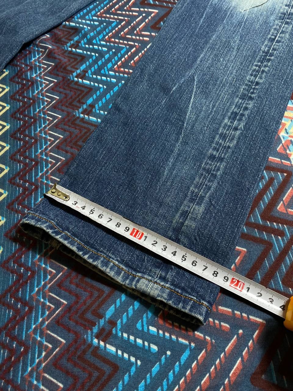 Diesel × Vintage DIESEL🔥THRASHED DISTRESSED DENIM Size US 30 / EU 46 - 6 Thumbnail