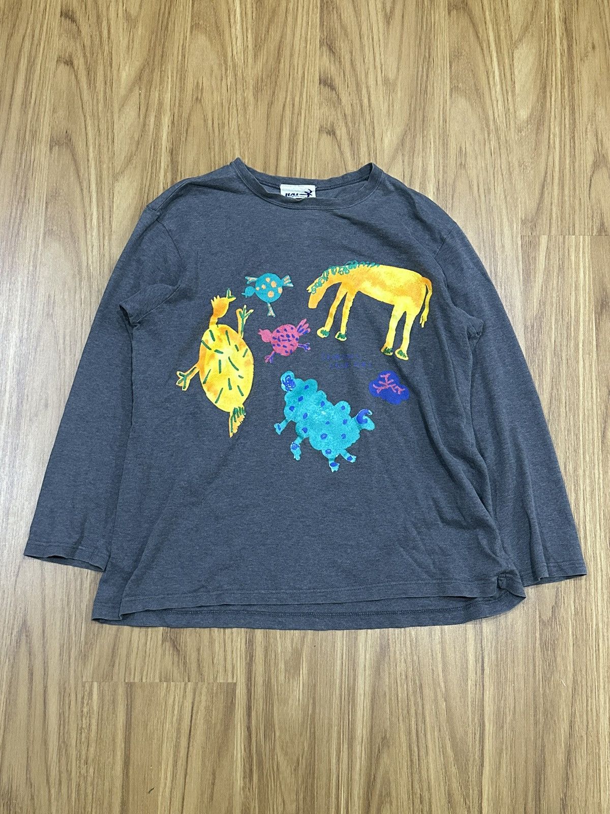 Hai Sporting Gear × Issey Miyake 1990 - Hai Sporting Gear Animal Printed L/S Shirts Size US M / EU 48-50 / 2 - 16 Thumbnail