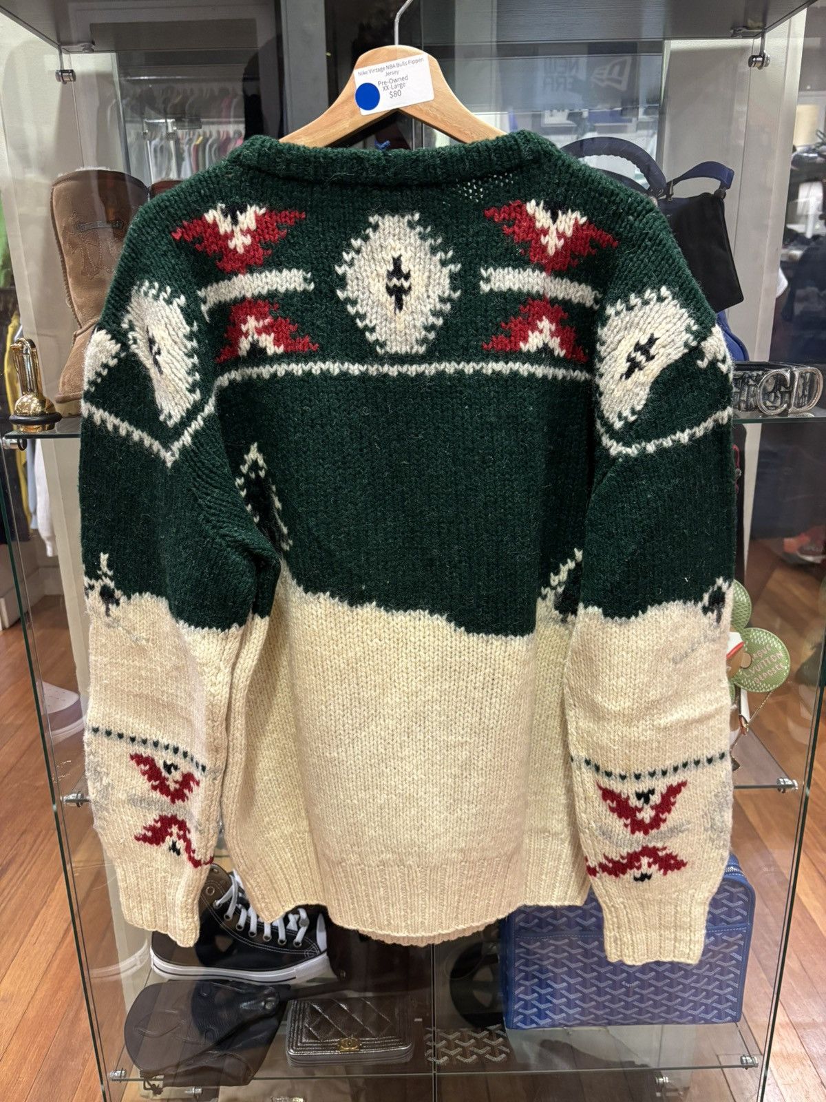 Polo Ralph Lauren Polo Ralph Lauren Hand Knit Dog Sled Sweater Size US L / EU 52-54 / 3 - 2 Thumbnail