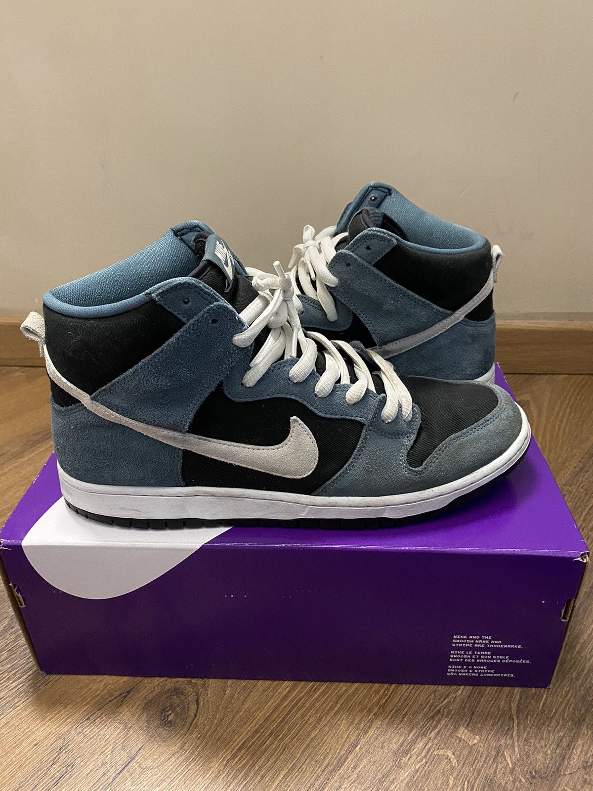 Nike × Sneakers Nike SB Dunk High Pro Mineral Slate Suede | Grailed