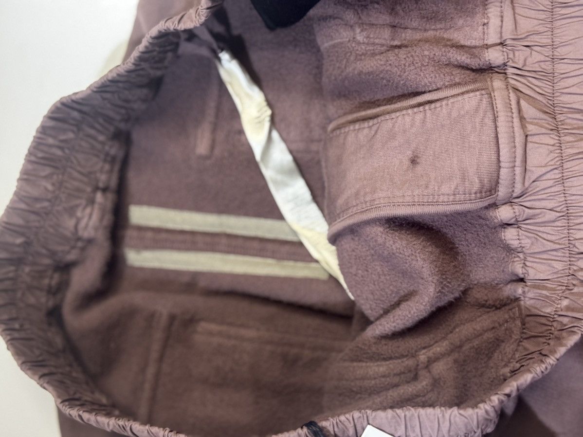 Rick Owens Rick Owens DRKSHDW Mauve drawstring-waistband track pants XL Size US 40 / EU 56 - 6 Thumbnail