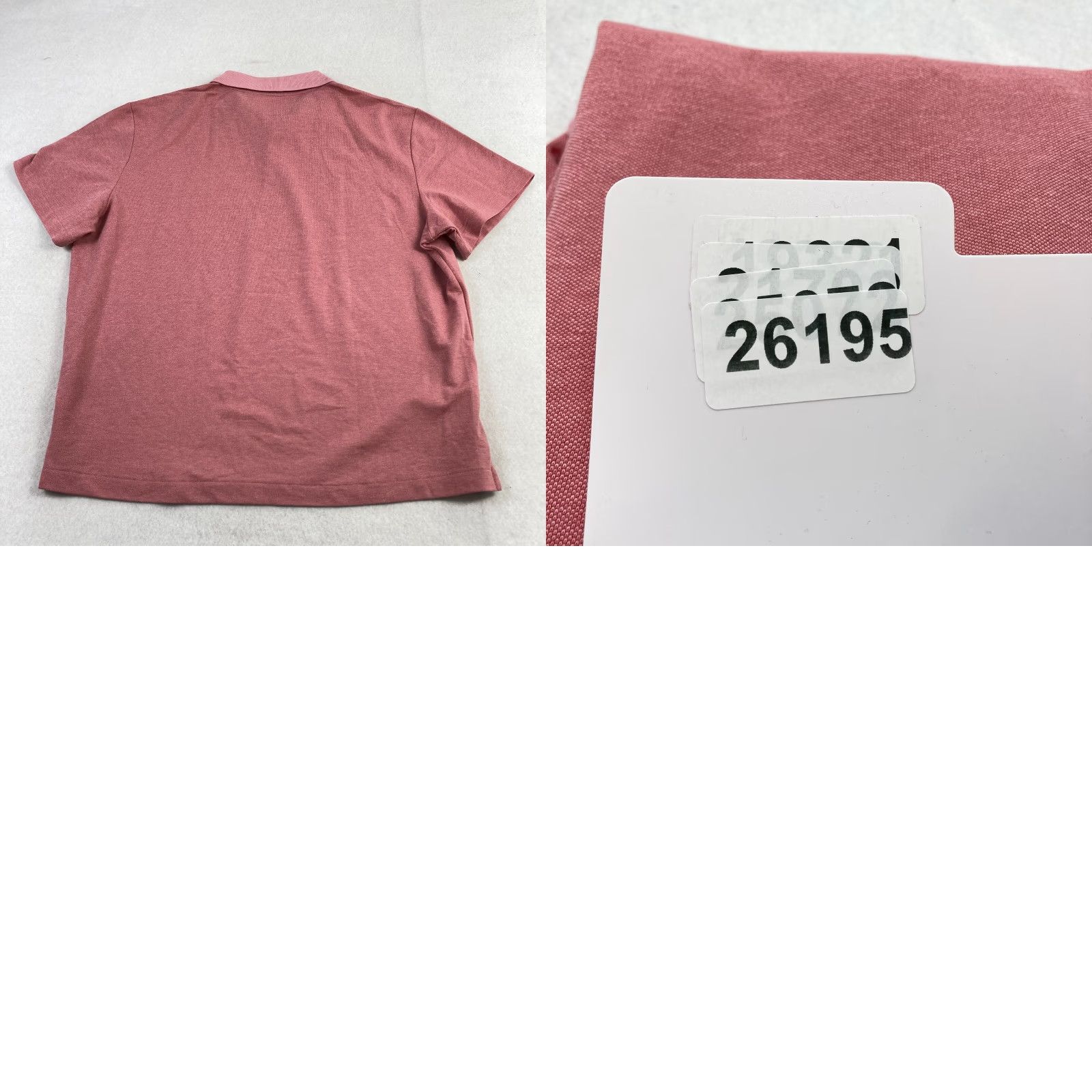 Van Heusen Van Heusen Polo Shirt Mens 2XL Regular Fit Pink Nectar Short Sleeve Polo NWT Casual Shirt Mens Pink Nectar 2XL Size US XXL / EU 58 / 5 - 8 Thumbnail