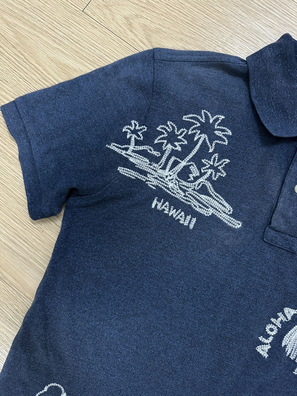 Beauty Beast × Polo Ralph Lauren × Ralph Lauren Rare And Beautiful Polo Ralph Lauren Hawaii Aloha Embroidery Size US M / EU 48-50 / 2 - 4 Thumbnail