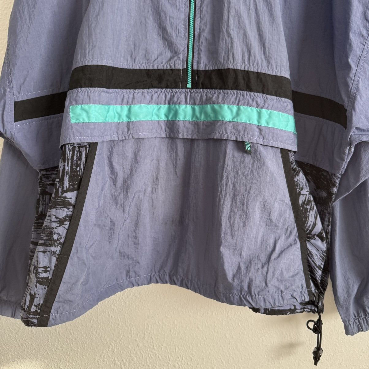Nike NIKE Vintage 90s Mens Retro Anorak Windbreaker Jacket Size US L / EU 52-54 / 3 - 4 Thumbnail