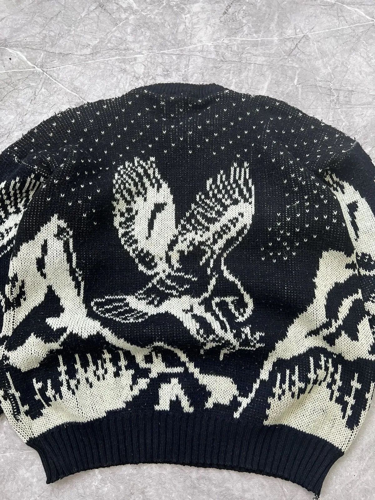 Carlo Colucci Rare Eagle Carlo colucci 3d knitted sweater rare Size US M / EU 48-50 / 2 - 11 Thumbnail