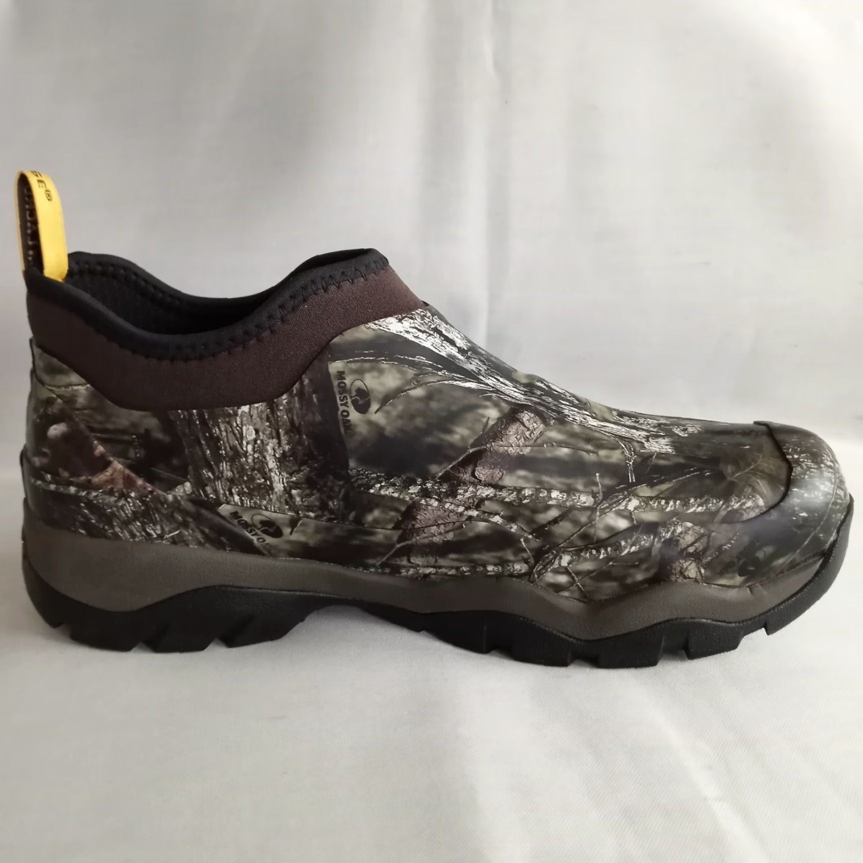 Vintage Lacrosse Boots Mens US 8 4.5" Alpha Muddy Mossy Oak Camo 330020 Camouflage Slip On Rubber Mossy Oak US8 Mens Boots Size US 8 / EU 41 - 5 Thumbnail
