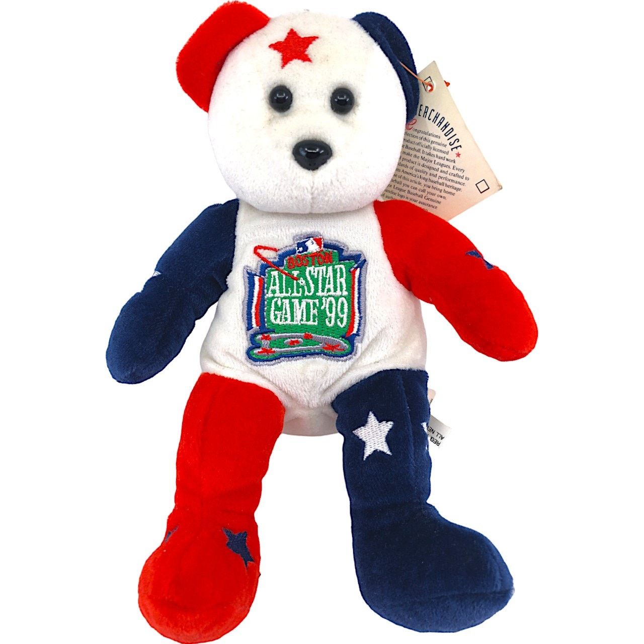 MLB × Vintage Boston All Star Game 1999 Fenway Park MLB 8" Plush Team Bear Size ONE SIZE - 1 Thumbnail