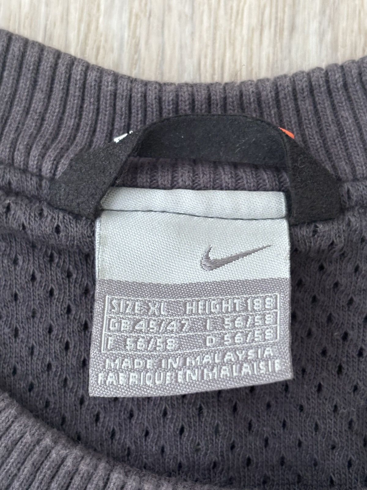 Nike × Vintage Vintage Nike sweatshirt 90s rare Size US XL / EU 56 / 4 - 4 Thumbnail