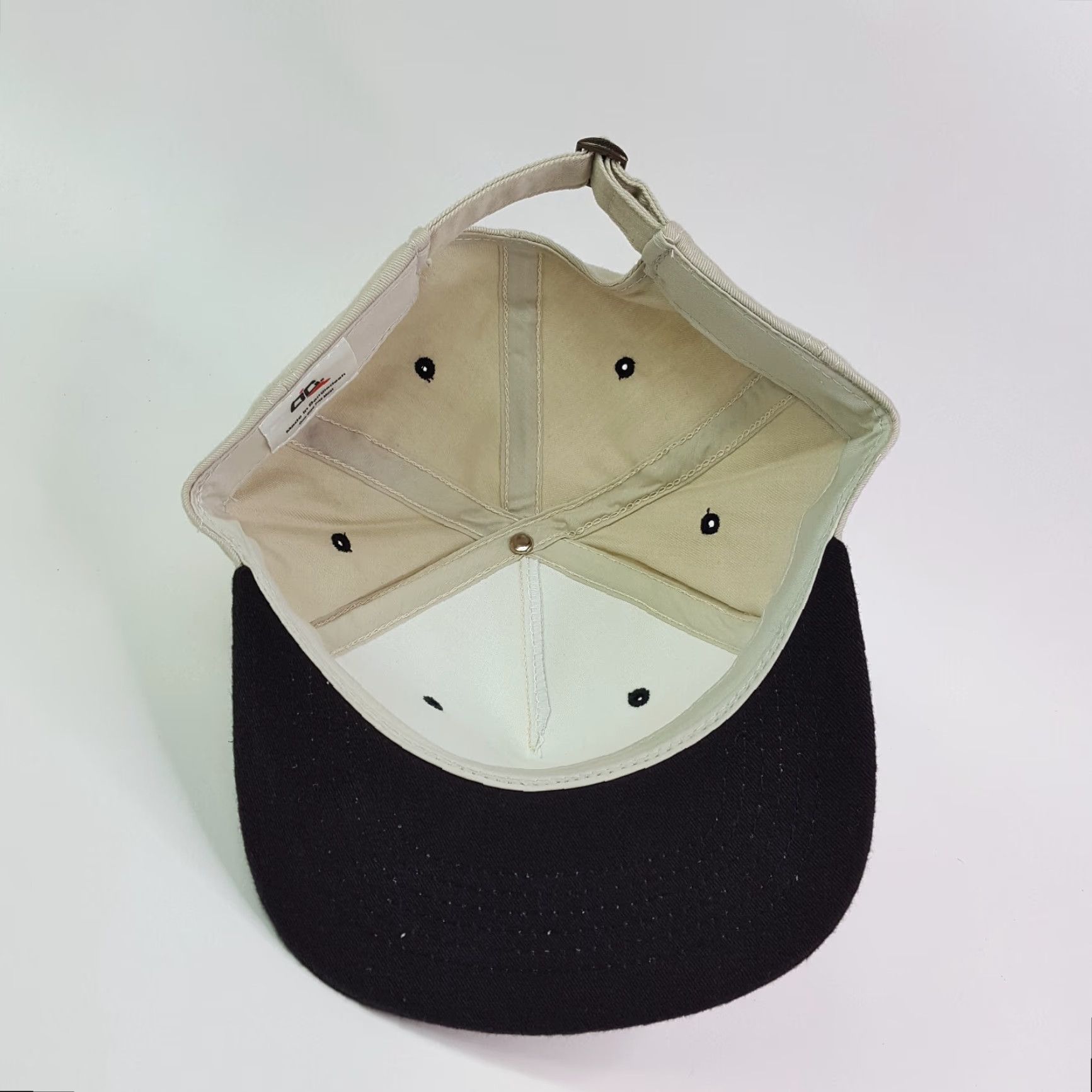 Vintage VINTAGE Outdoor Cap Beige Hat Twill Trucker Cap 90s Sports Casual Embroidered Adjustable Strap Baseball Men Mens Size ONE SIZE - 6 Thumbnail