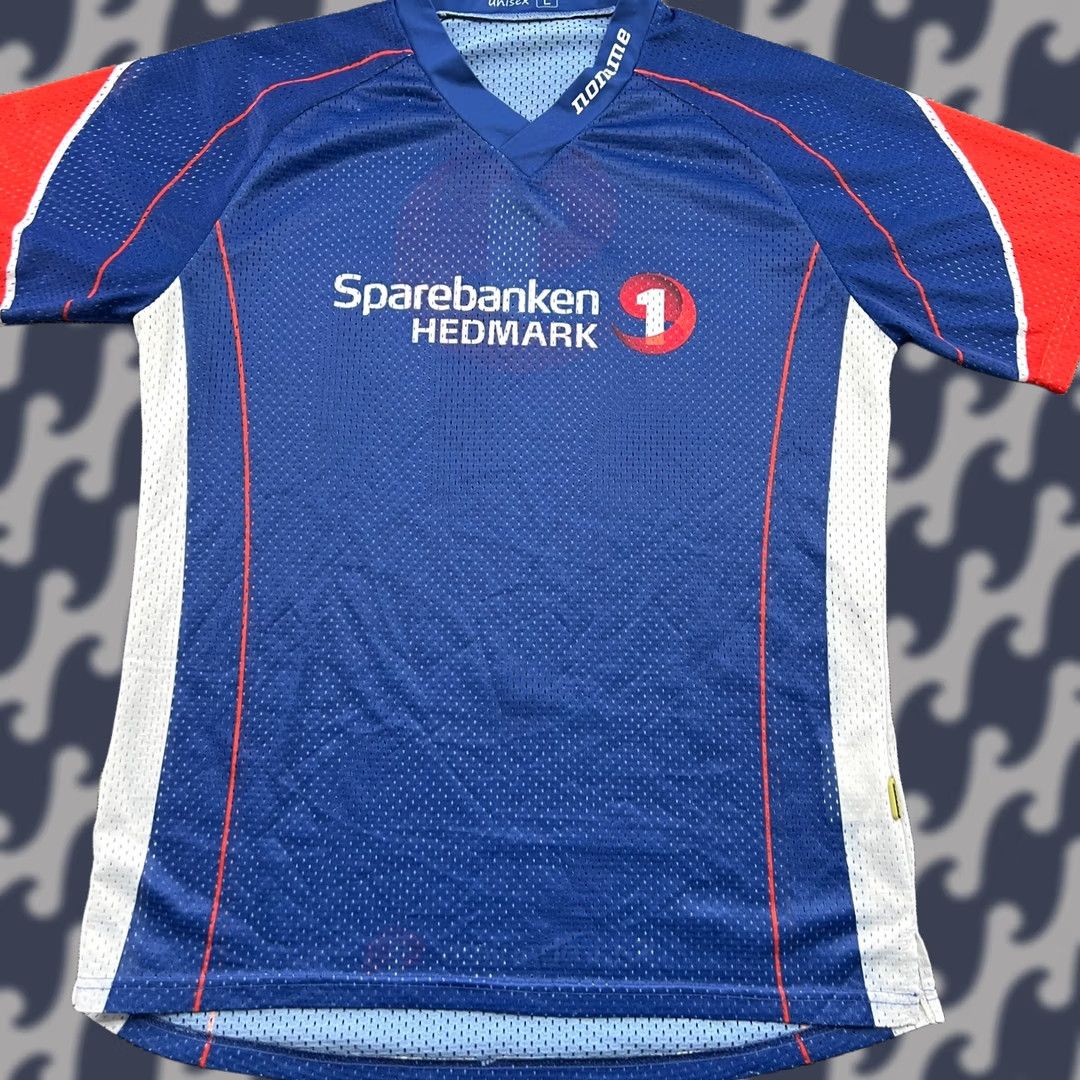 Vintage NONAME Spareabank Unisex Shirt Large Running Triathlon Jogging Outdoor Shirt XS? No, size M. Size US M / EU 48-50 / 2 - 1 Thumbnail