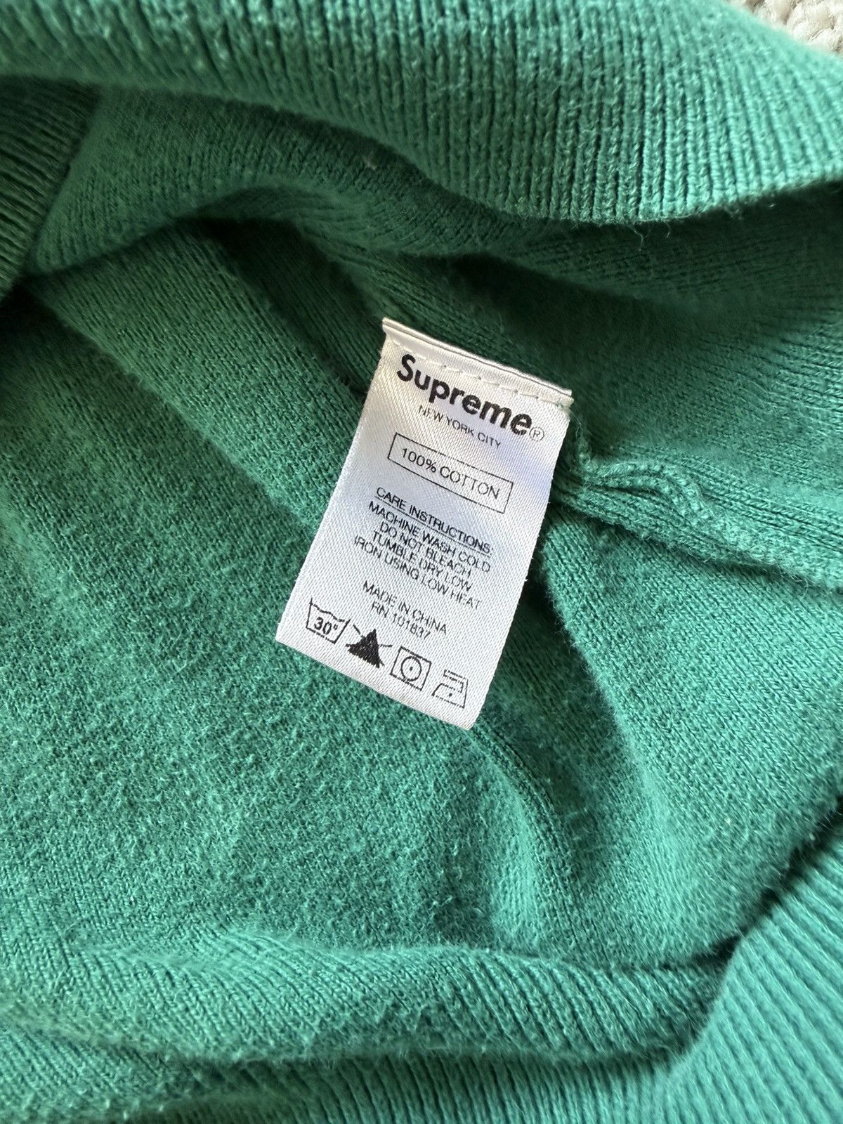 Supreme Good Condition Supreme Checkered Panel Crewneck Size US L / EU 52-54 / 3 - 3 Thumbnail