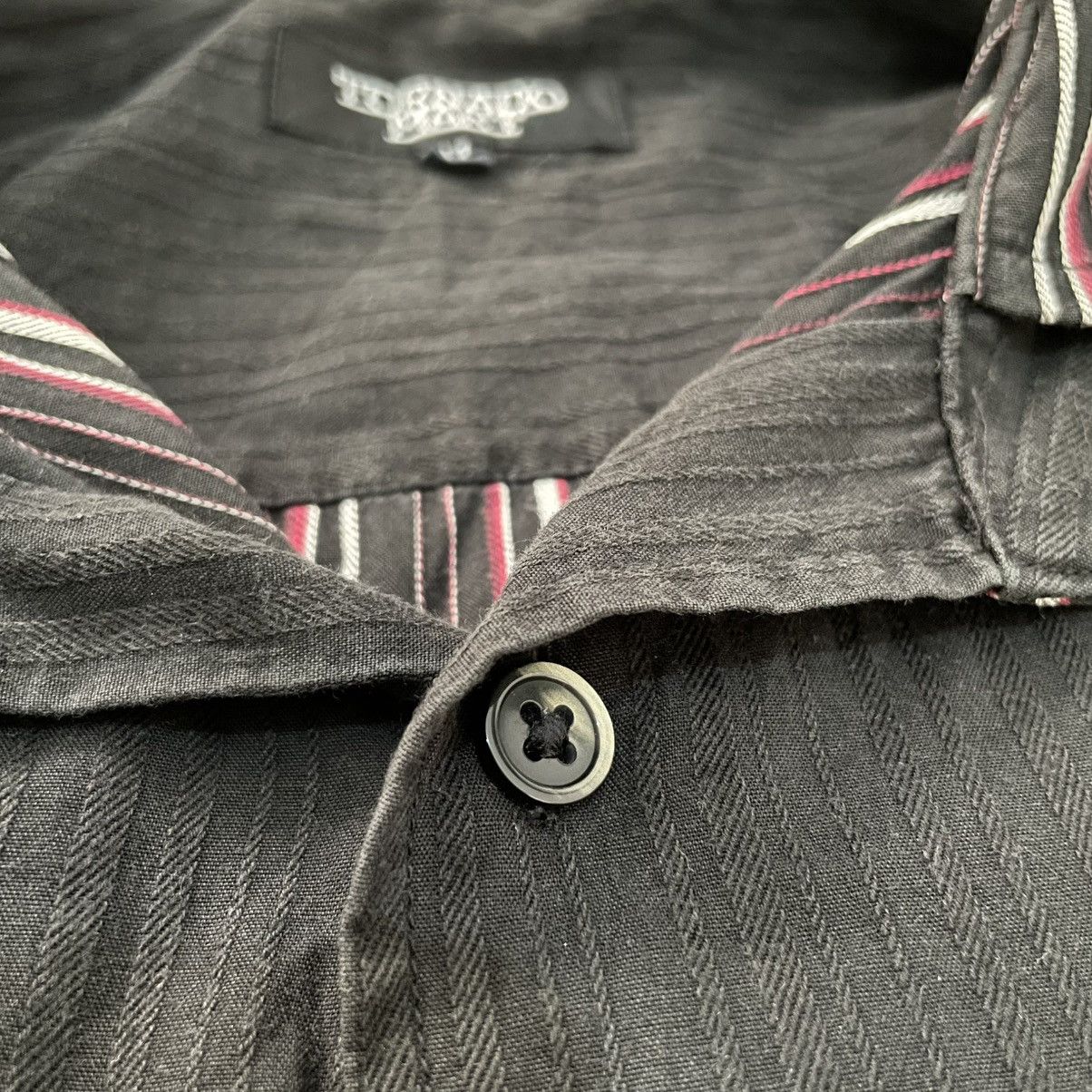 Tornado Mart Tornado Mart Button Up Black Shirt Size US M / EU 48-50 / 2 - 5 Thumbnail