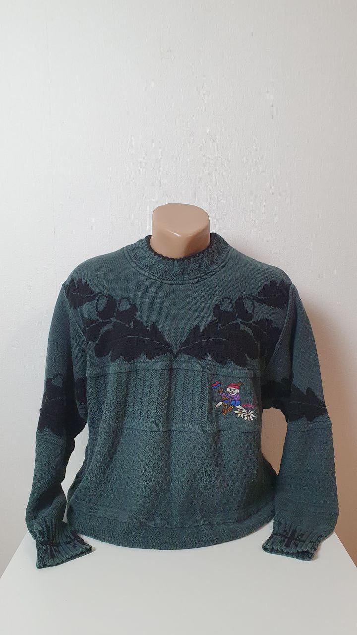 Carlo Colucci Vintage Sweater Carlo Colucci Cosby Retro 90s Pullover Size US XL / EU 56 / 4 - 5 Thumbnail