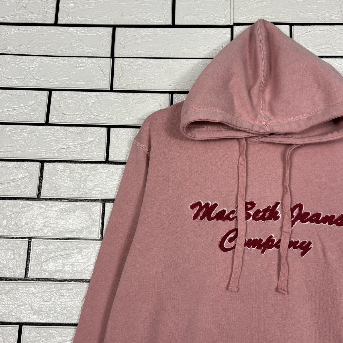 Macbeth MACBETH JEANS COMPANY Big Logo Pullover Hoodies #4263-C194 Size L / US 10 / IT 46 - 3 Thumbnail