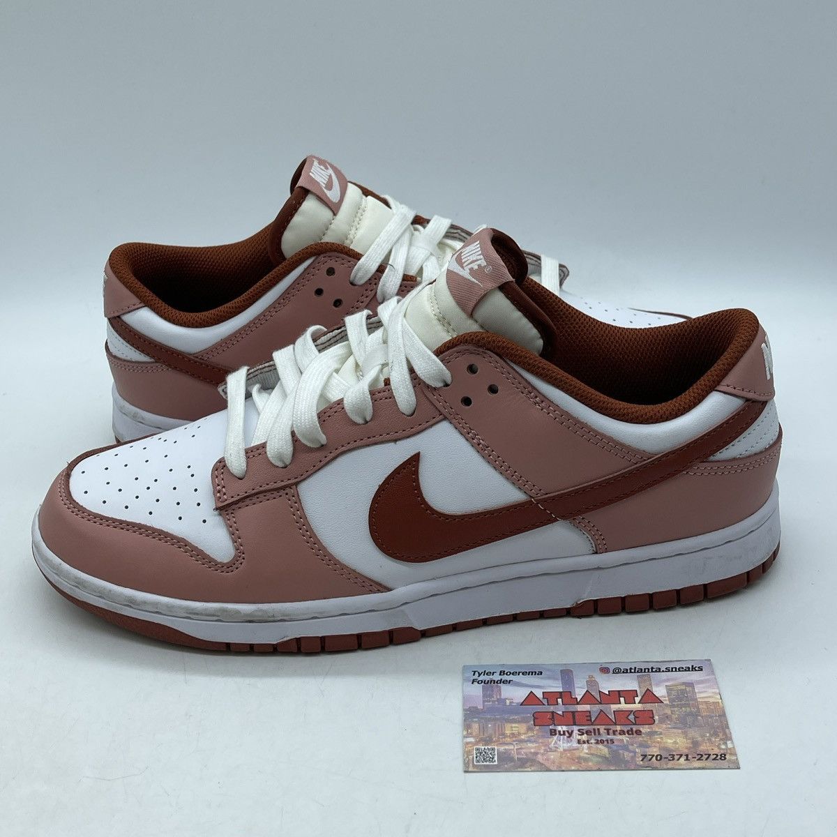 Nike Wmns dunk low red stardust Size US 11.5 / IT 41.5 - 1 Thumbnail