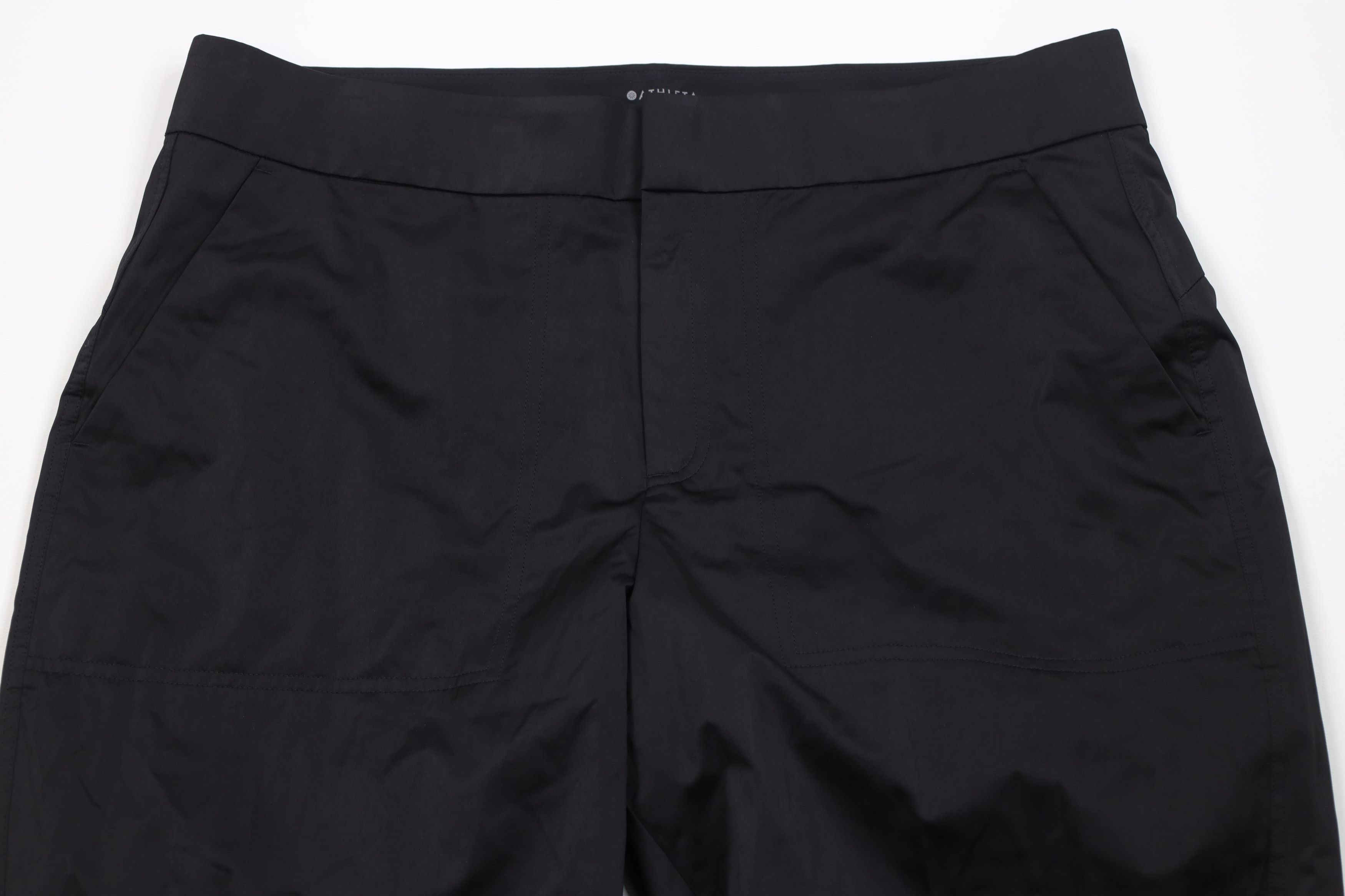 Athleta Athleta Tapered Cuffed Radiant Joggers Jogger Pants Black Size 38" / US 16 / IT 52 - 2 Thumbnail