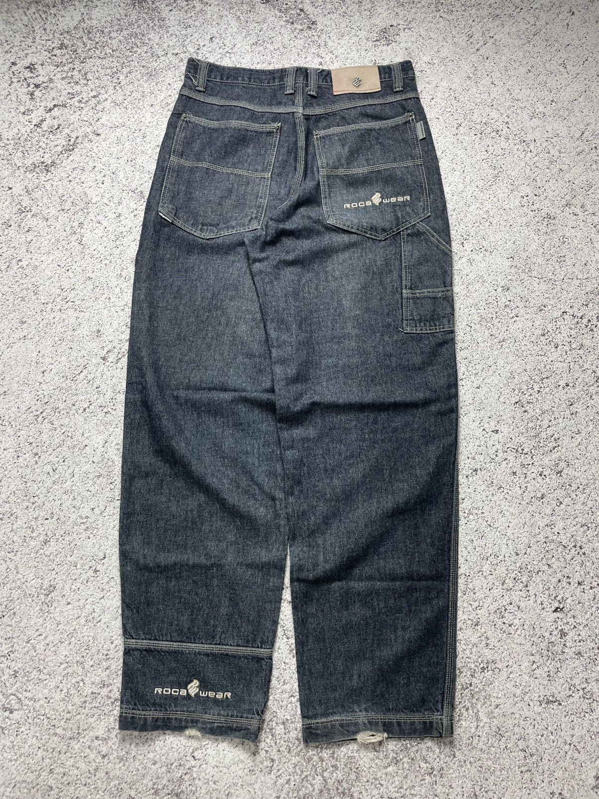 JNCO 2000s Rocawear - Hiphop y2k Baggy Jeans Tupac Size US 33 - 2 Thumbnail