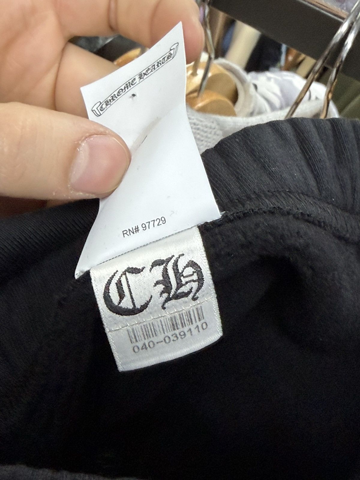 Chrome Hearts Chrome Hearts Black Pony Hair Cemetery Patch Sweats Size US 32 / EU 48 - 7 Thumbnail