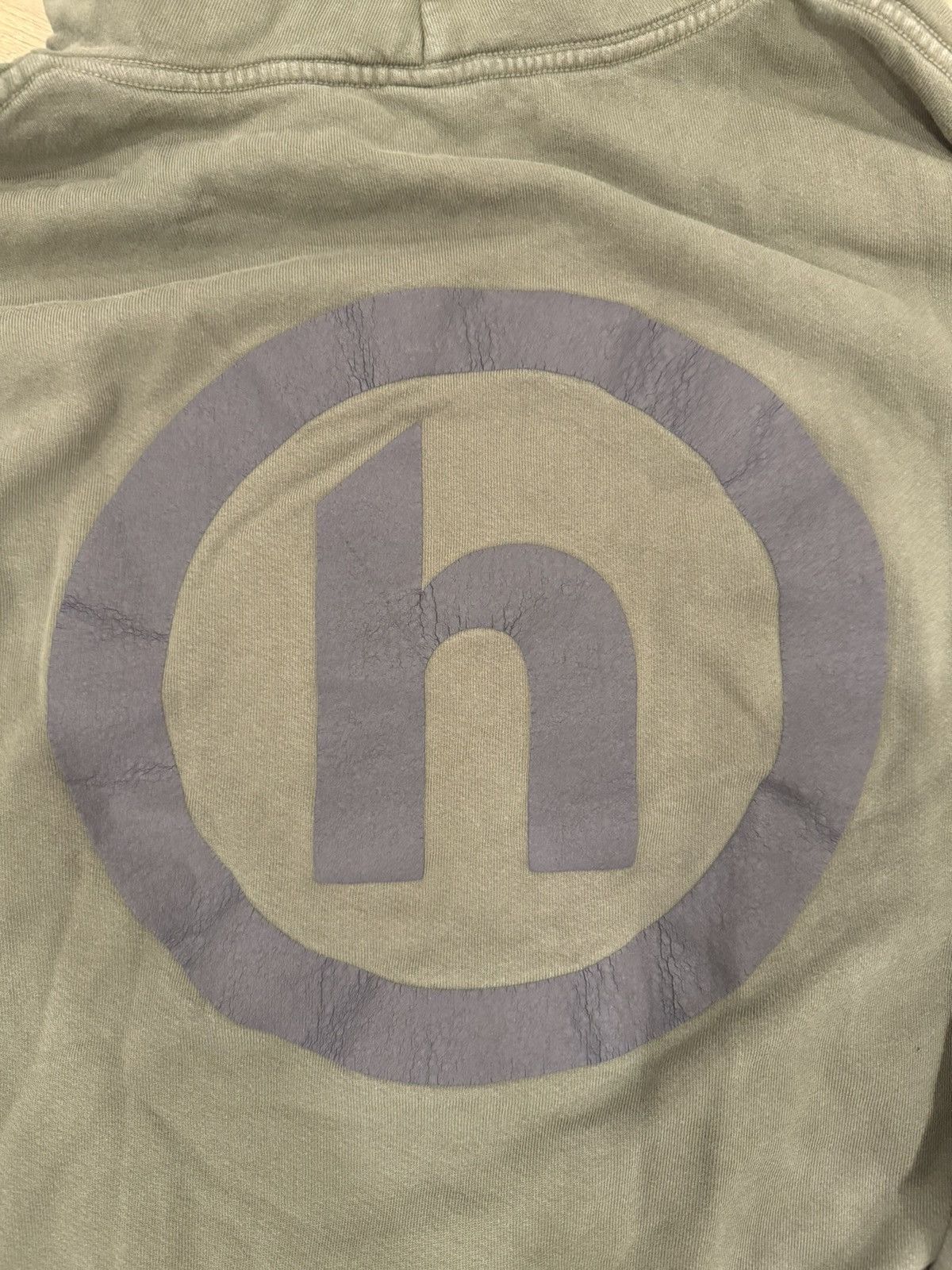 HIDDEN Hidden NY “Japanese Logo” Olive Hoodie Size US XL / EU 56 / 4 - 4 Thumbnail