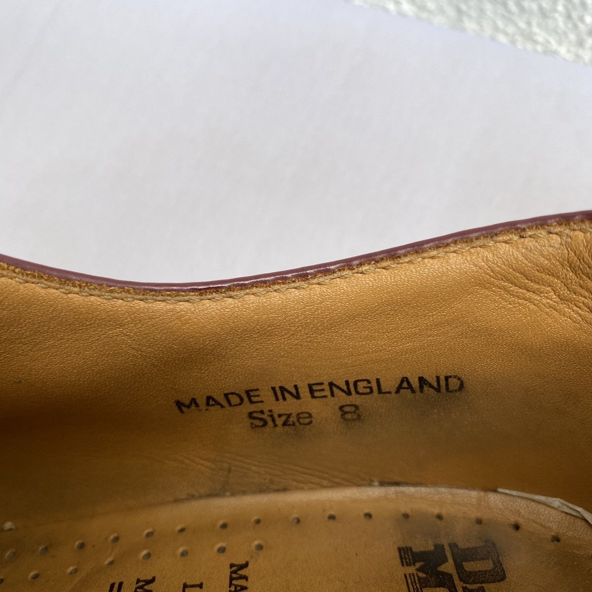 Other DR.MARTENS '1461' Low-Cut 3-Eyelet Cherry Red ENGLAND Size US 9 / EU 42 - 10 Thumbnail