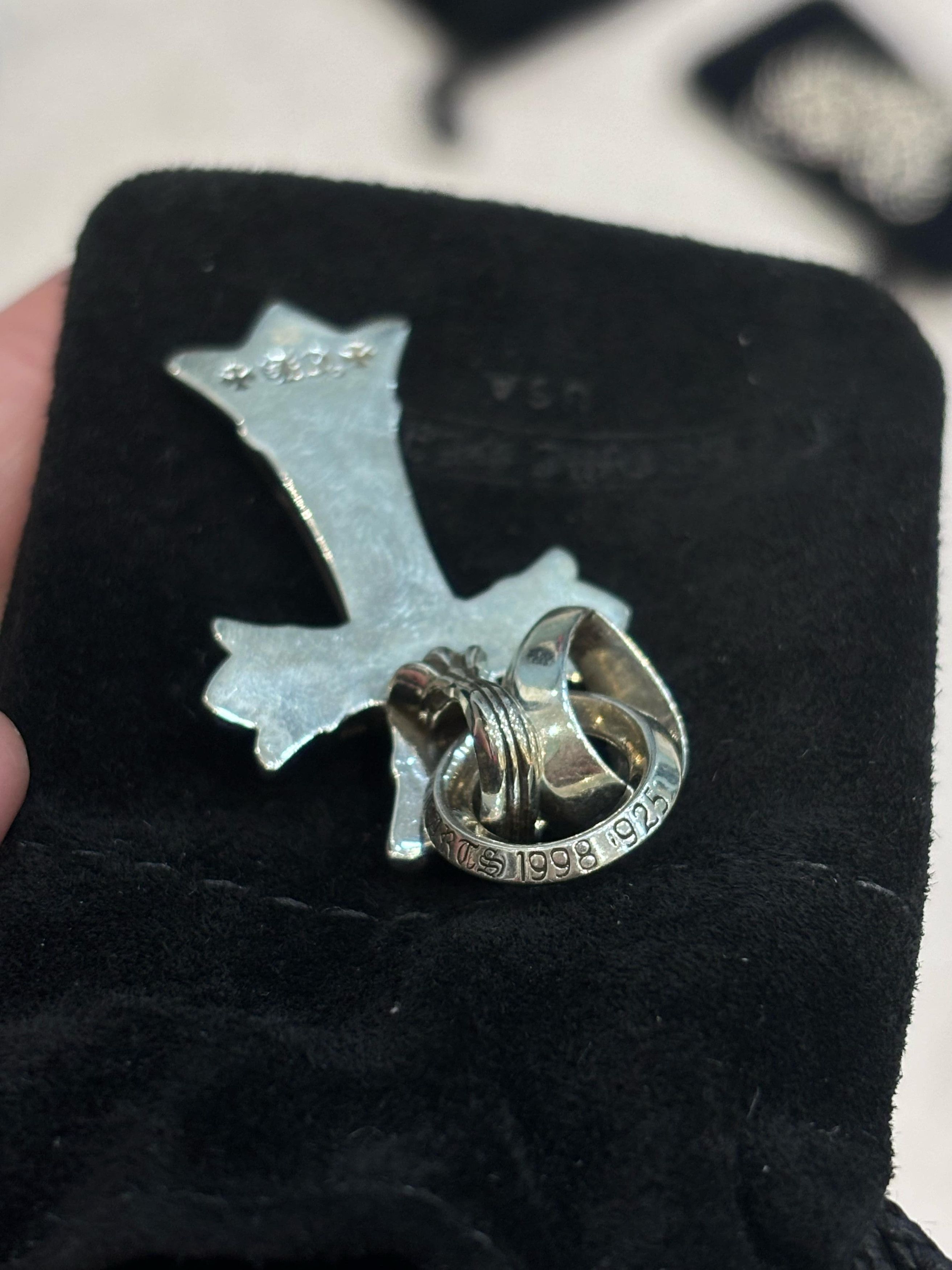 Chrome Hearts CHROME HEARTS Attached Bale Double Cross Charm Size ONE SIZE - 4 Thumbnail