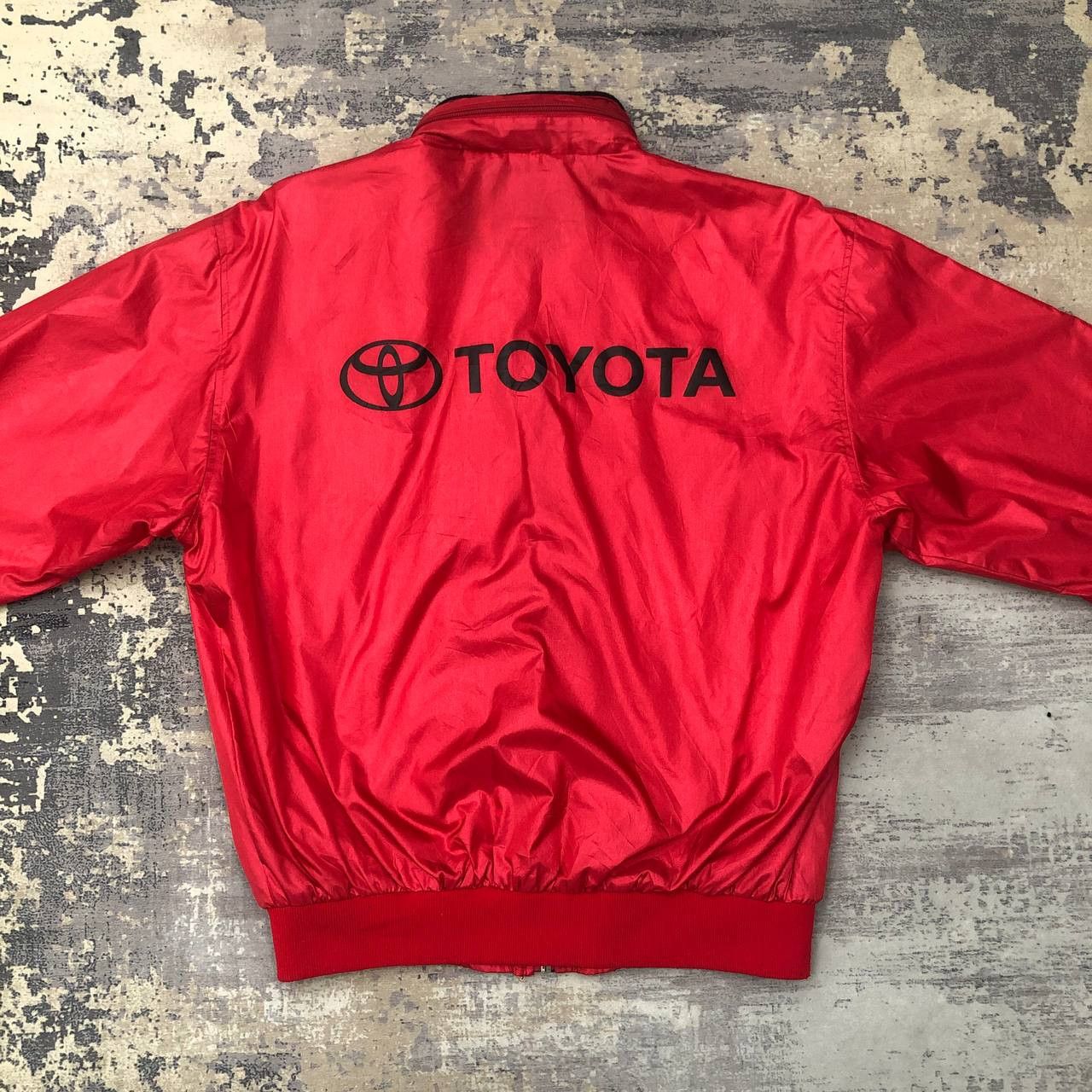 Japanese Brand Y605 VTG TOYOTA I.T.PLAIN WINDBREAKER JACKETS Size US L / EU 52-54 / 3 - 1 Thumbnail