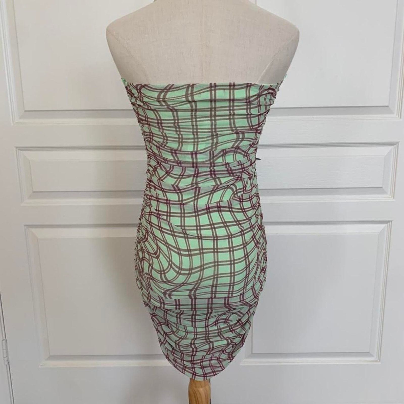 Anthropologie New AFRM x Anthropologie Halter Dress – Size M MSRP $98 Size M / US 6-8 / IT 42-44 - 4 Thumbnail