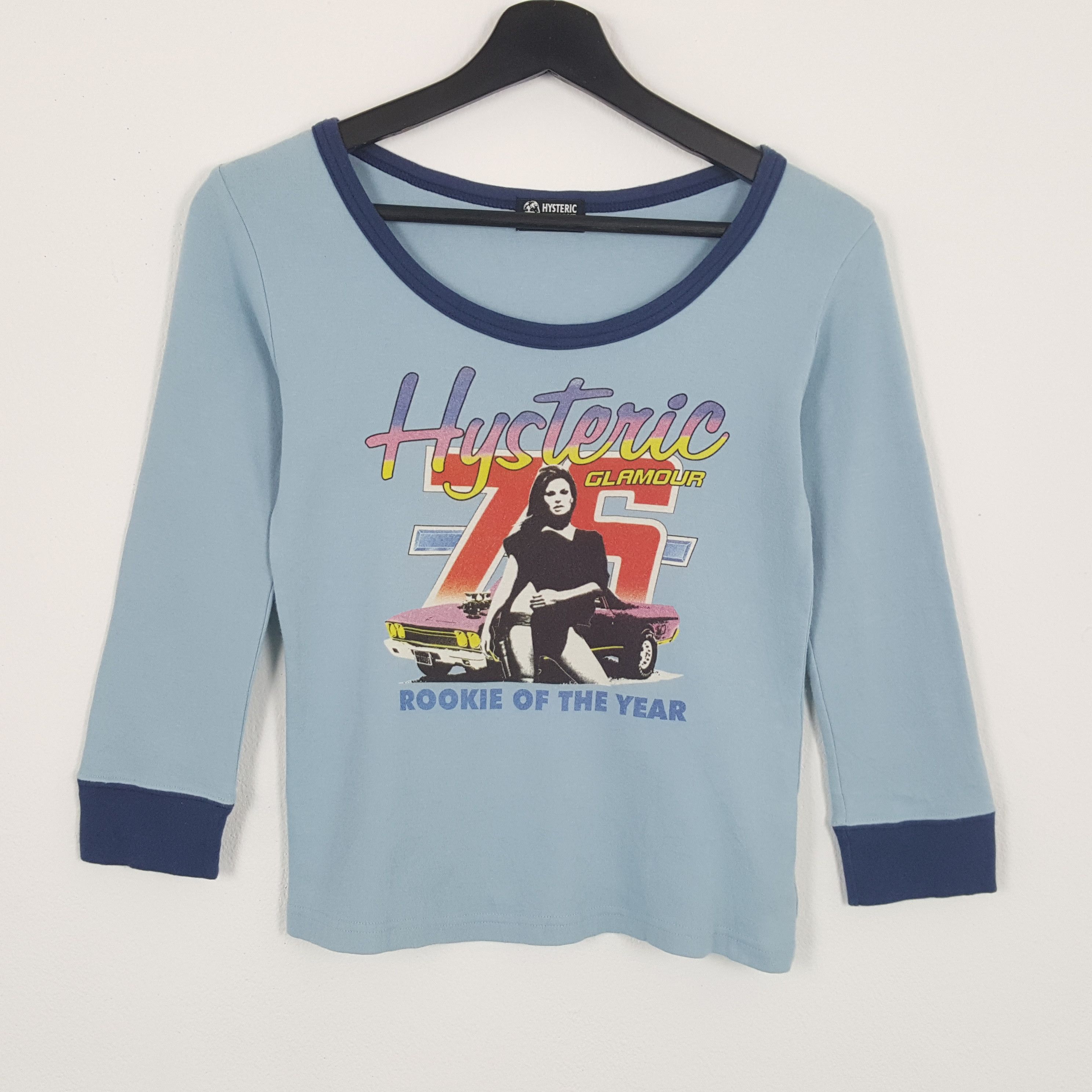 Hysteric Glamour × Japanese Brand × Vintage HYSTERIC GLAMOUR Japanese Brand Women Tshirt Size XS / US 0-2 / IT 36-38 - 1 Thumbnail