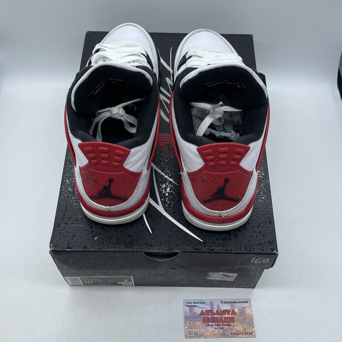 Jordan Brand Air Jordan 4 red cement Size US 10 / EU 43 - 6 Thumbnail