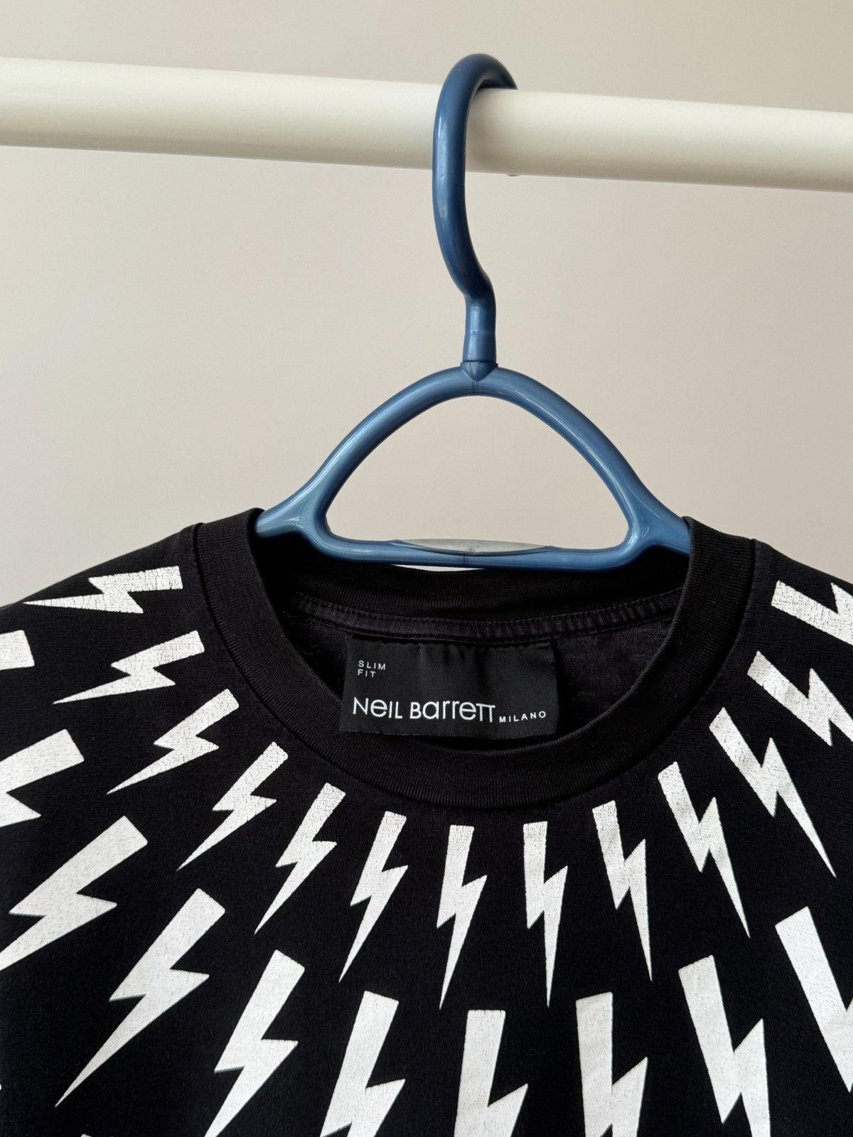 Neil Barrett Neil Barrett Thunderbolt Print T-shirt Size US M / EU 48-50 / 2 - 5 Thumbnail