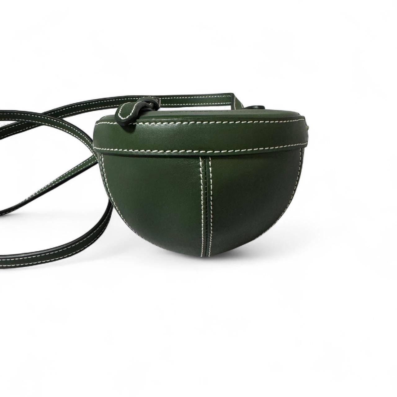 JW Anderson JW Anderson green leather baseball cap with adjustable strap Size ONE SIZE - 4 Thumbnail