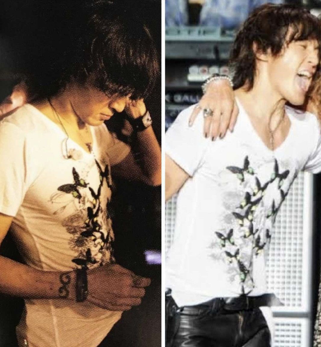 Japanese Brand × KMRii KMRii Skull Butterfly Shirring Tee Size US M / EU 48-50 / 2 - 2 Thumbnail